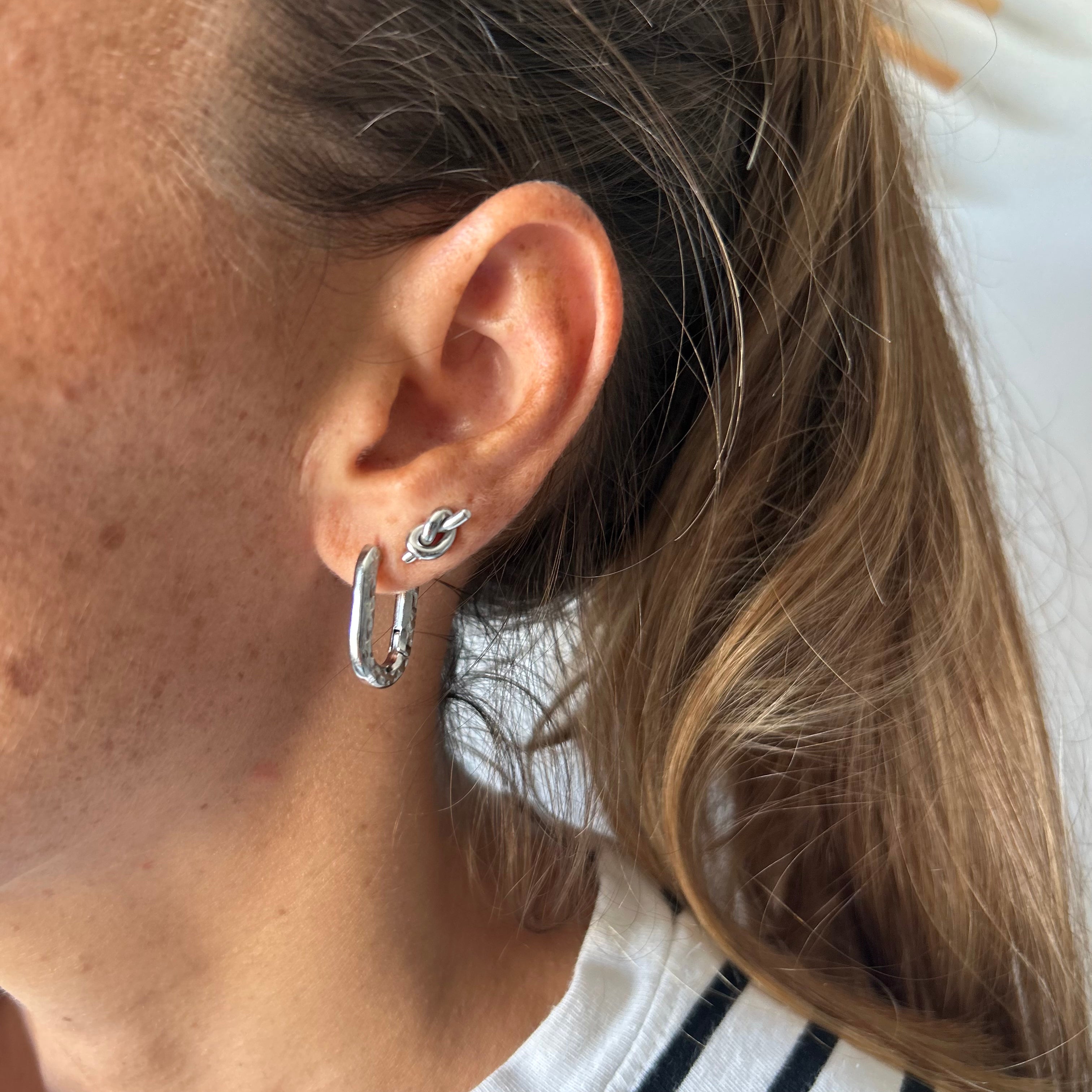 Boucles d'oreilles Fiona argent