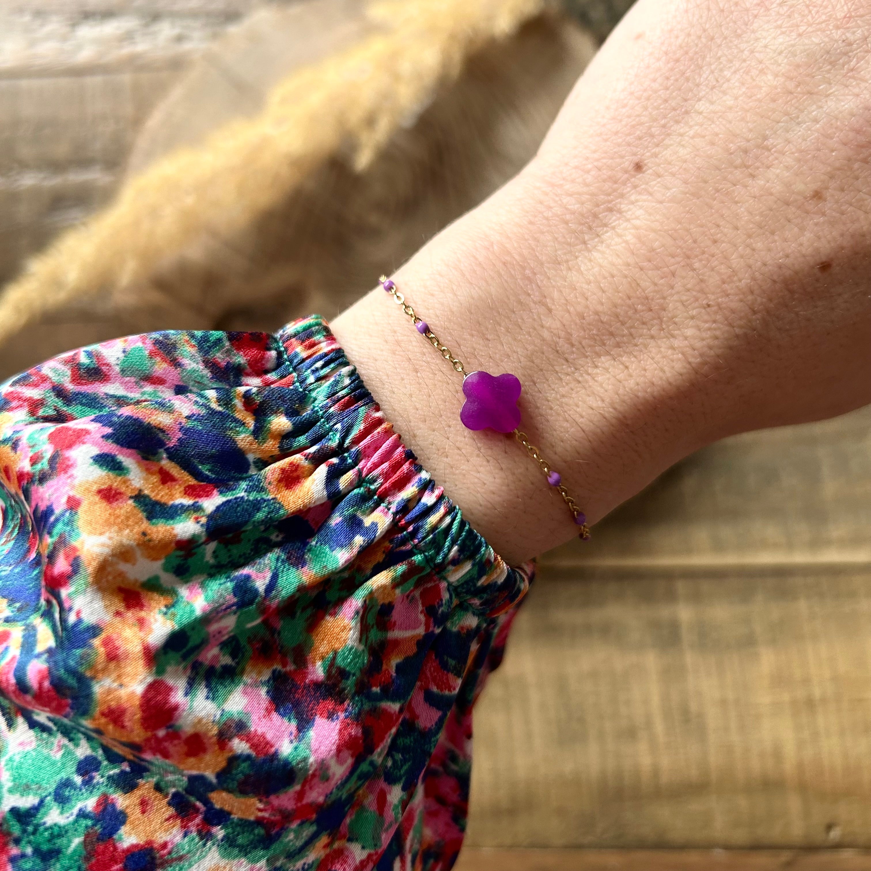 Bracelet Roy violet